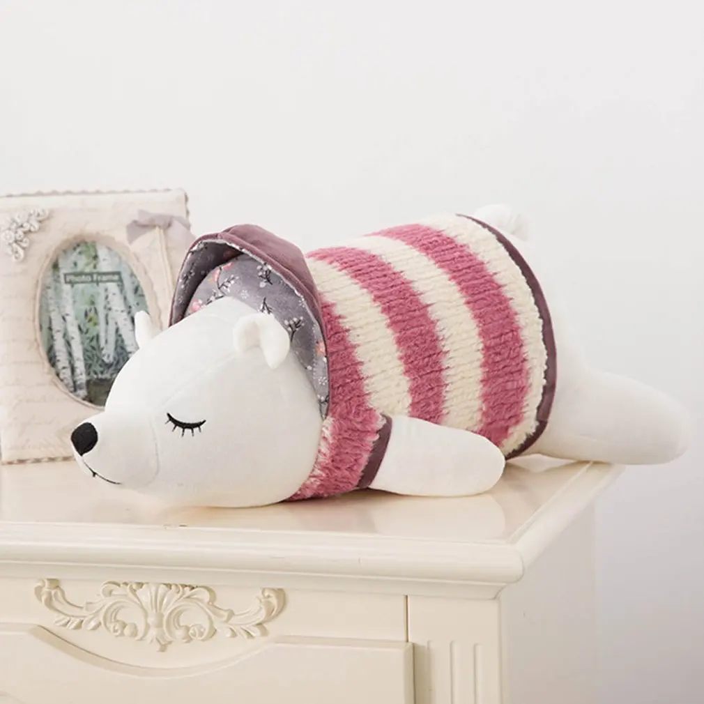 Portable Durable Cartoon Plush Toy Pillow Polar Bear Doll Cute Dolls Pillow Lunch Break Sleeping Pillow
Portable Durable Cartoon Plush Toy Pillow Polar Bear Doll Cute Dolls Pillow Lunch Break Sleeping Pillow