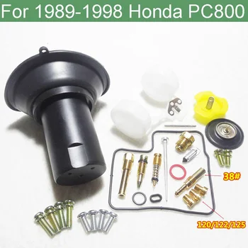 For Honda PC800 1989-1998 Carburetor Carb Repair Kit With Plunger Assembly Float High Quality Metal & Rubber Repair Kit
For Honda PC800 1989-1998 Carburetor Carb Repair Kit With Plunger Assembly Float High Quality Metal & Rubber Repair Kit