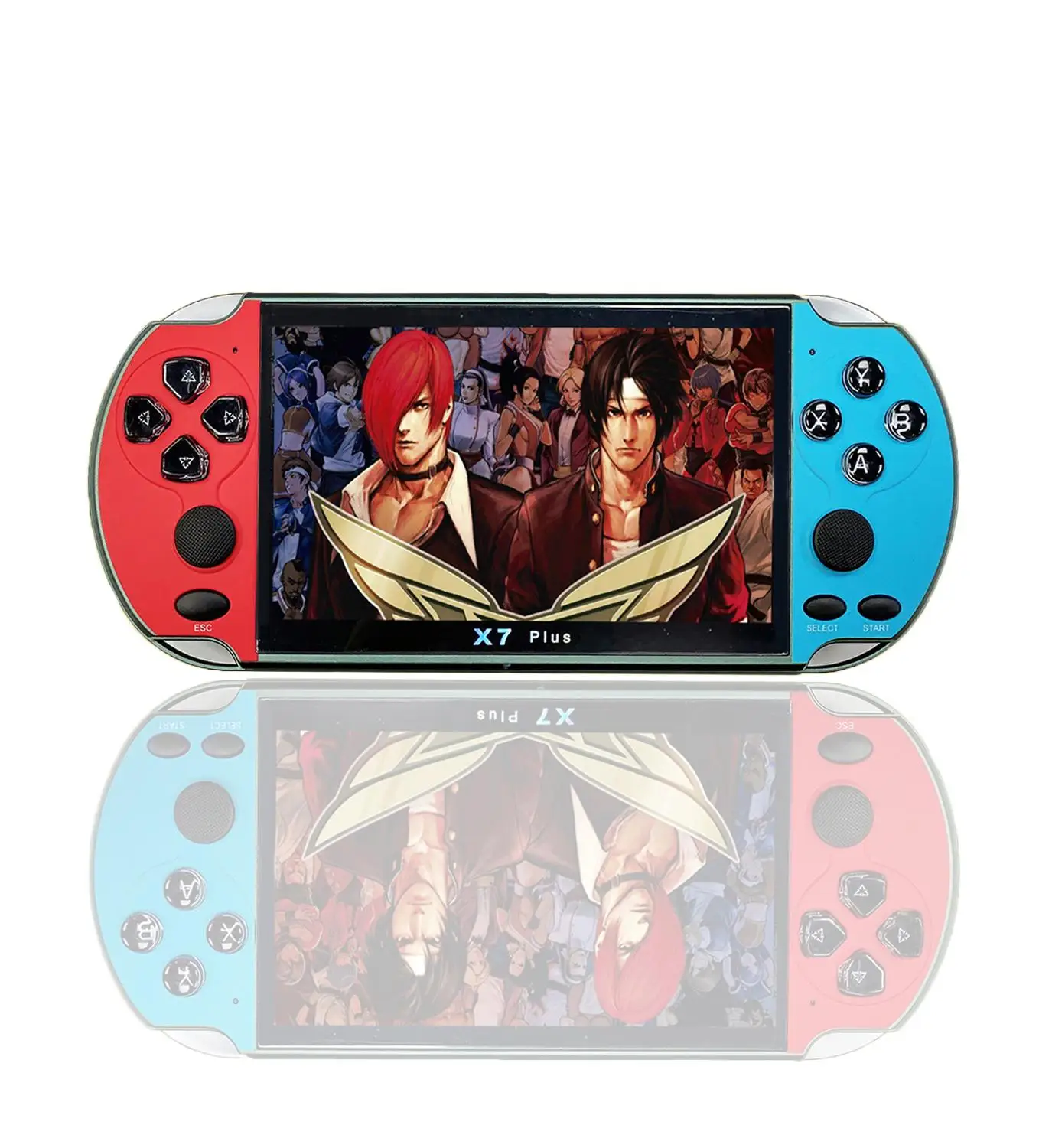 NEW 32/64/128 Bit 5" LCD X7 plus Double rocker 8G Handheld Retro Game Console Video MP5 for 10000 games Can save game progress
NEW 32/64/128 Bit 5" LCD X7 plus Double rocker 8G Handheld Retro Game Console Video MP5 for 10000 games Can save game progress