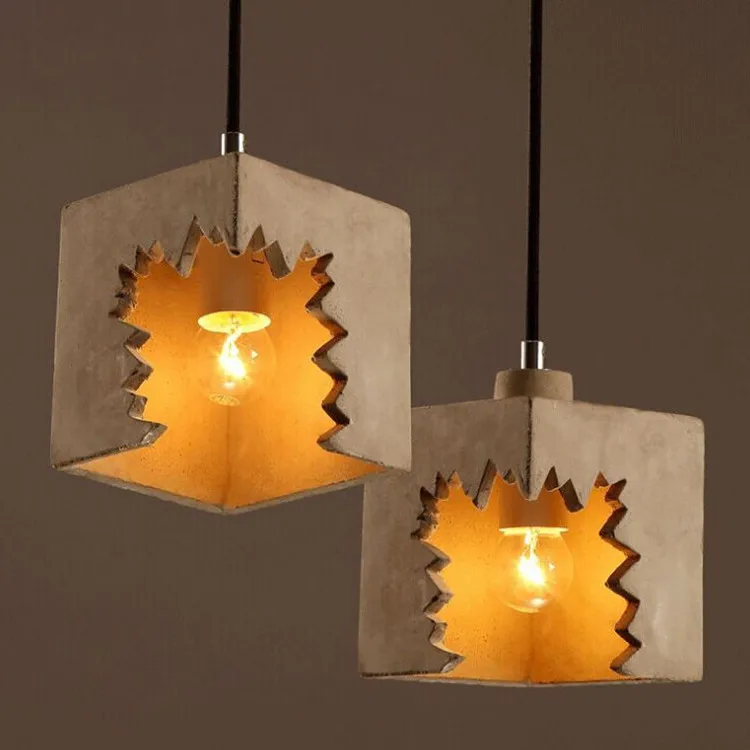 Loft Art Cafe Leisure Bar Personality Toothed Cement Pendant Light hanging lamp
Loft Art Cafe Leisure Bar Personality Toothed Cement Pendant Light hanging lamp