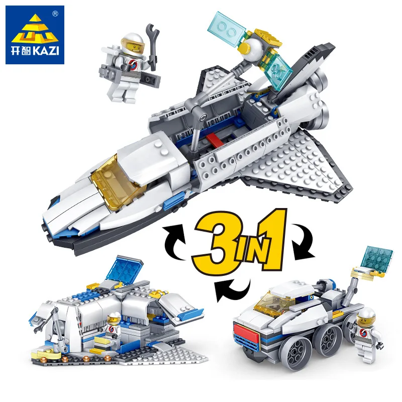 Famous brand in China Space Shuttle Building Blocks Assemble Small Particles 3 in 1 Building Blocks Compatible with other brands
Famous brand in China Space Shuttle Building Blocks Assemble Small Particles 3 in 1 Building Blocks Compatible with other brands