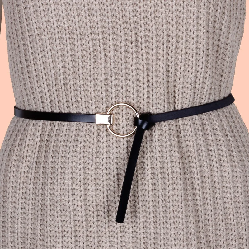 New Cowhide Womens Belt Alloy Round Belt Buckle High Quality Fashion Belt for Women Multicolor Thin Belt Woman Belts for Dress
New Cowhide Womens Belt Alloy Round Belt Buckle High Quality Fashion Belt for Women Multicolor Thin Belt Woman Belts for Dress