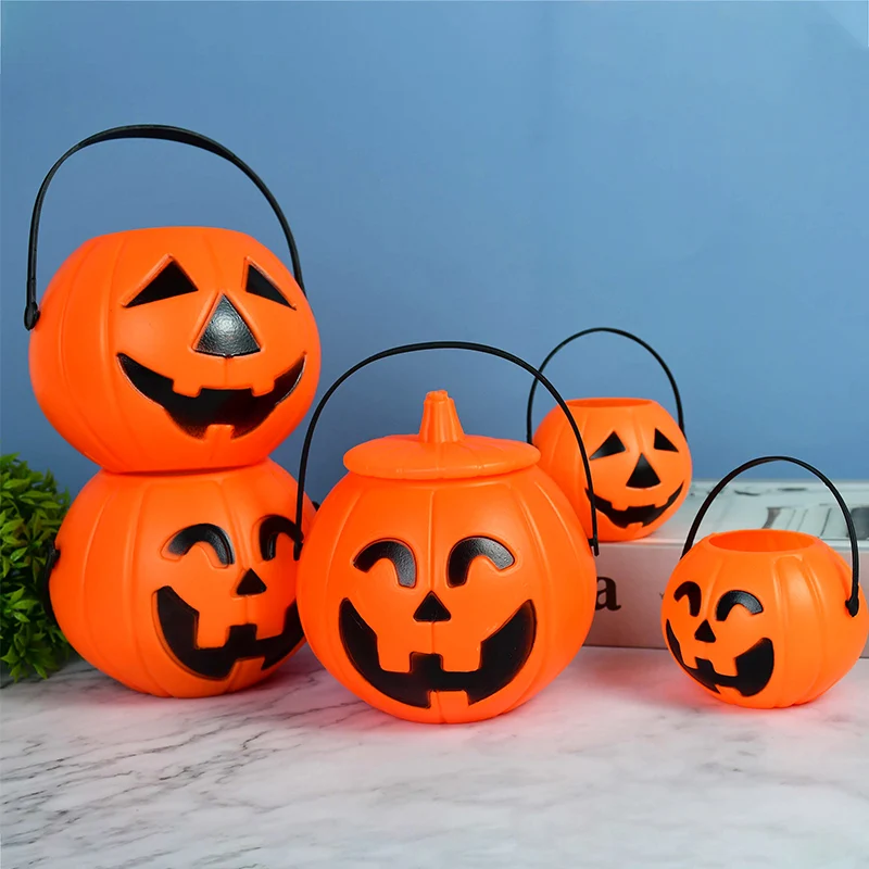 3pcs Halloween Plastic Pumpkin Candy Bucket Trick Or Treat Box Cosplay Props Kids Gift Toy Halloween Decoration Party Supplies
3pcs Halloween Plastic Pumpkin Candy Bucket Trick Or Treat Box Cosplay Props Kids Gift Toy Halloween Decoration Party Supplies