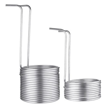 Stainless Steel Soaked Wort Chiller Stainless Steel Coil Household Wine Brewing Ultra-Efficient Wort Chiller Home Tools
Stainless Steel Soaked Wort Chiller Stainless Steel Coil Household Wine Brewing Ultra-Efficient Wort Chiller Home Tools