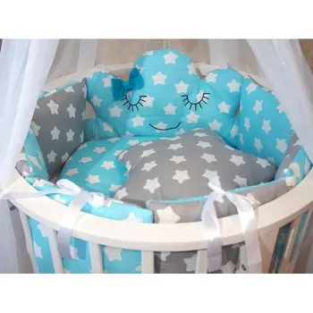 Комплект в круглую/овальную кроватку Комплекты в круглую/овальную кроватку
Комплект в круглую/овальную кроватку Комплекты в круглую/овальную кроватку