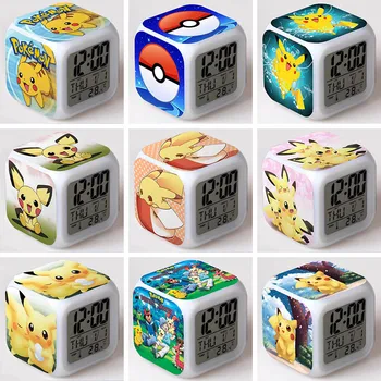 Pokemon Alarm Clock Cute Pikachu 8 Color Changing LED Digital Large Screen Multi-function Night Light Electronic Clock
Pokemon Alarm Clock Cute Pikachu 8 Color Changing LED Digital Large Screen Multi-function Night Light Electronic Clock