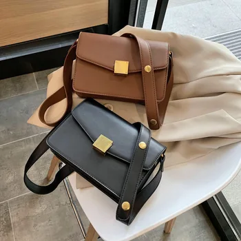 Women's bag 2020 new Korean version of the wide shoulder strap small bag texture messenger bag wild ins wind shoulder bag Flap
Women's bag 2020 new Korean version of the wide shoulder strap small bag texture messenger bag wild ins wind shoulder bag Flap