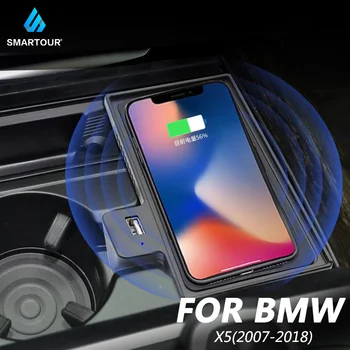 15W Qi Wireless Charger For Bmw X5 2007-2019 Fast Charger Car Mount Wireless Charger For Phone Max Well For Carplay 
15W Qi Wireless Charger For Bmw X5 2007-2019 Fast Charger Car Mount Wireless Charger For Phone Max Well For Carplay