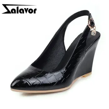 ZALAVOR Women Pumps New Office Ladies Party Wedges Shoes Women Wedding Pointed Toe Spring Pumps Footwear Size 33-43
ZALAVOR Women Pumps New Office Ladies Party Wedges Shoes Women Wedding Pointed Toe Spring Pumps Footwear Size 33-43