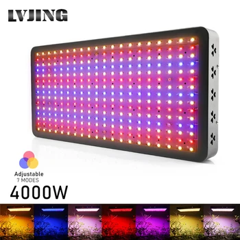 LVJING 4000W Timing LED Grow Light Full Spectrum Double Chip For Indoor Plant Flower Veg Hydroponics Grow Tent Color Changable
LVJING 4000W Timing LED Grow Light Full Spectrum Double Chip For Indoor Plant Flower Veg Hydroponics Grow Tent Color Changable