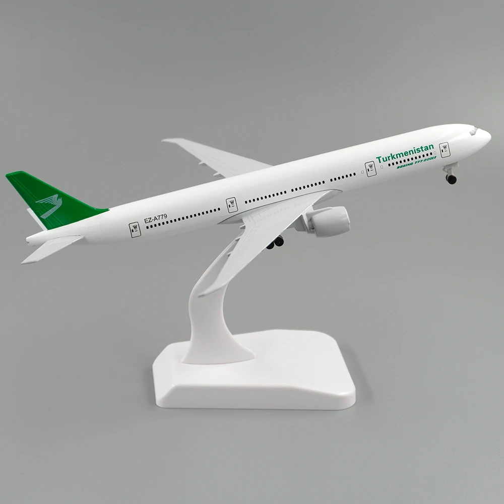 18 см самолета Боинг 777 Туркменистан авиакомпаний строгальные B777 с колесом модель, подарок для детей на Коллекция для украшения дома
18 см самолета Боинг 777 Туркменистан авиакомпаний строгальные B777 с колесом модель, подарок для детей на Коллекция для украшения дома