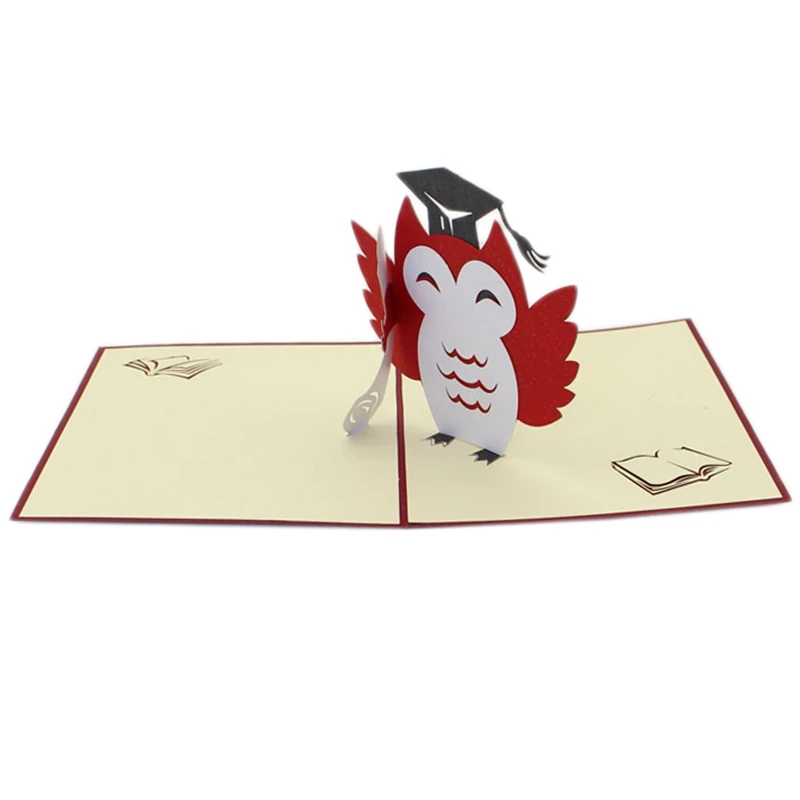 1 PC 3D Graduation Greeting Card Doctoral Hat Shaped Gift Card For Graduation Party
1 PC 3D Graduation Greeting Card Doctoral Hat Shaped Gift Card For Graduation Party