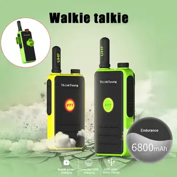 Handheld Two-Way Radios 16 Channels 8watt Rechargeable(EU/US) Long Range PTT Walkie Talkie Mini Wireless Intercom 
Handheld Two-Way Radios 16 Channels 8watt Rechargeable(EU/US) Long Range PTT Walkie Talkie Mini Wireless Intercom