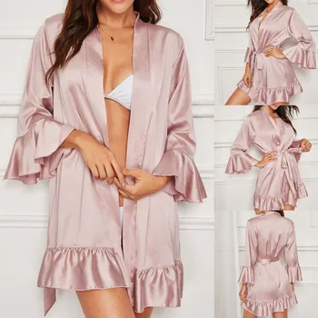 Women Sexy Lace Lingerie Nightwear Underwear Sleepwear Pajamas Ladies Women Sexy Transparent Nightgown Bathrobe Comfortable Home
Women Sexy Lace Lingerie Nightwear Underwear Sleepwear Pajamas Ladies Women Sexy Transparent Nightgown Bathrobe Comfortable Home