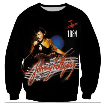 3D Printed Sweatshirts Johnny Hallyday Harajuku Men Pullover Hoodies Long Sleeve Crewneck Streetwear Hoody Clothing Sudaderas
3D Printed Sweatshirts Johnny Hallyday Harajuku Men Pullover Hoodies Long Sleeve Crewneck Streetwear Hoody Clothing Sudaderas