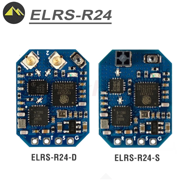 Новинка ресивер MATEK Mateksys ExpressLRS ELRS 2 4 ГГц ELRS-R24-D ELRS-R24-S нано-ресивер для микро