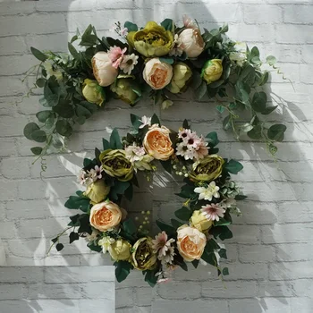 Fall Wreath European Peony Wreath Door Flower DIY Wreath Lintel Table Window Flowers For Wedding Party Home Christmas Decoration
Fall Wreath European Peony Wreath Door Flower DIY Wreath Lintel Table Window Flowers For Wedding Party Home Christmas Decoration