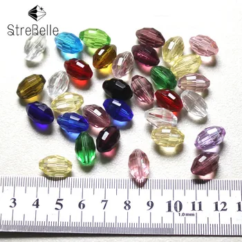 Big Size 50pcs Oval Faceted Crystal Beads 15x9mm Loose Oval DIY AAA Jewelry Beads Pendant
Big Size 50pcs Oval Faceted Crystal Beads 15x9mm Loose Oval DIY AAA Jewelry Beads Pendant