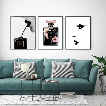 Modular Pictures Canvas Minimalism Painting Wall Art Perfume Poster Print Nordic Modern Facial Features Home Decor Frame Bedroom 
Modular Pictures Canvas Minimalism Painting Wall Art Perfume Poster Print Nordic Modern Facial Features Home Decor Frame Bedroom