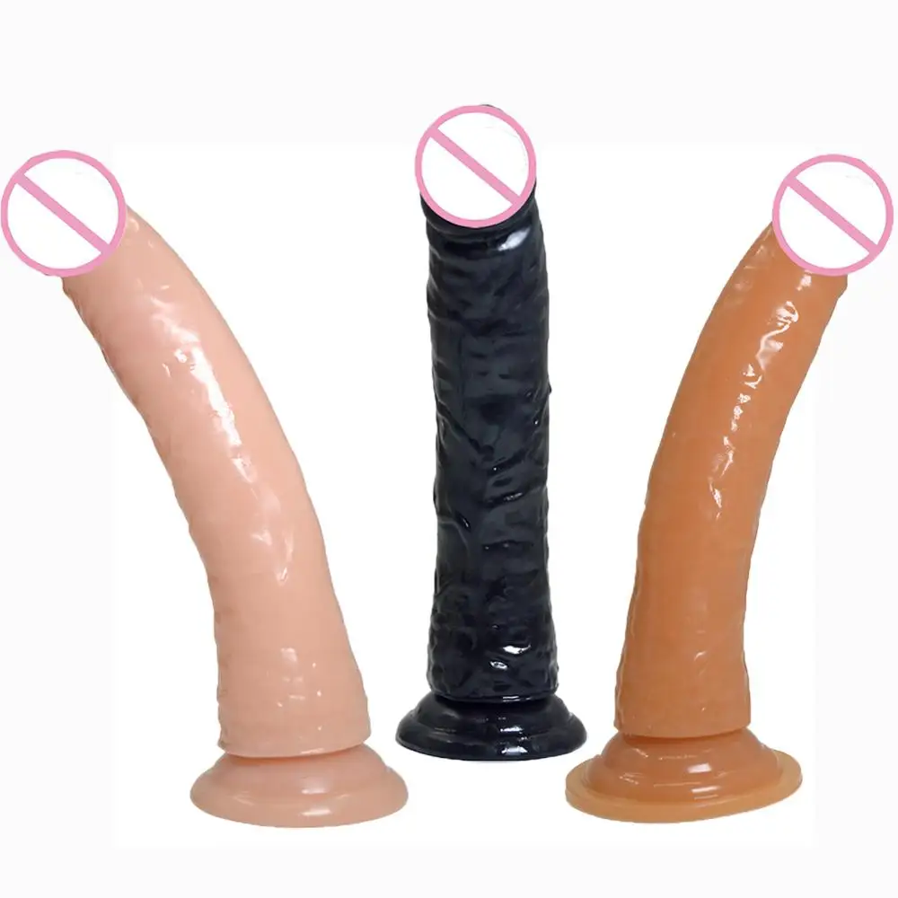 Фаллоимитатором 21 См