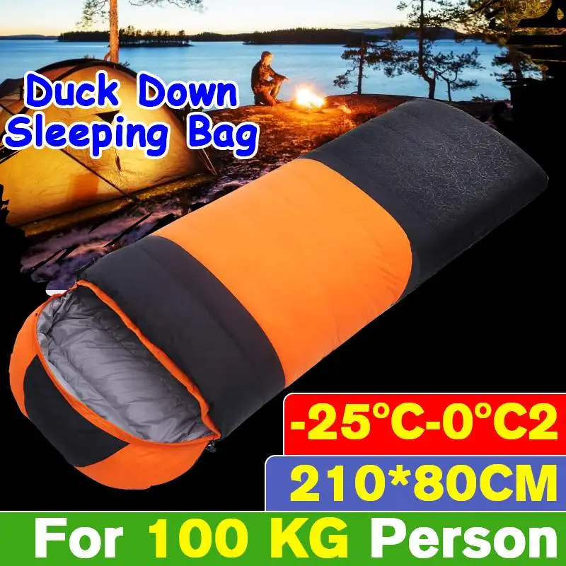 Camping Fill Hydrophobic Duck Down Sleeping Bag Autumn And Winter Outdoor Single Person for Camping Hiking Trekking
Camping Fill Hydrophobic Duck Down Sleeping Bag Autumn And Winter Outdoor Single Person for Camping Hiking Trekking
