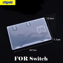 Game card storage box FOR Switch box Transparent card box bracket shell Switch box storage shell
Game card storage box FOR Switch box Transparent card box bracket shell Switch box storage shell