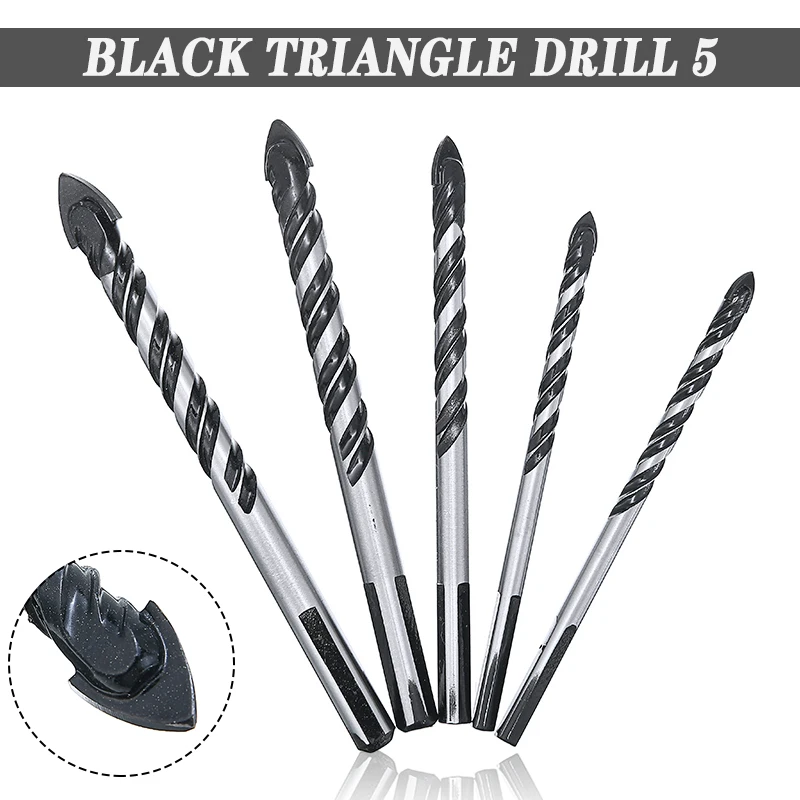 5pcs Hard Metal Ceramic Drills Bits Set 6/8/10/12mm for Wall Glass Tile Porcelain Marble Glass Punching Hole Saw Drilling Bit
5pcs Hard Metal Ceramic Drills Bits Set 6/8/10/12mm for Wall Glass Tile Porcelain Marble Glass Punching Hole Saw Drilling Bit