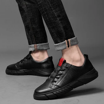 Natural Leather Casual Shoes Men Male Breathable Outdoor Flats Shoes High Quality Lace-Up Walking Men Shoes Zapatos
Natural Leather Casual Shoes Men Male Breathable Outdoor Flats Shoes High Quality Lace-Up Walking Men Shoes Zapatos