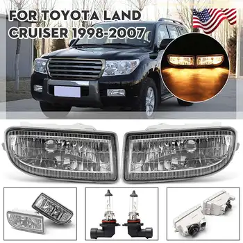 Pair Fog Lamp Fog Light Driving Lamp For Toyota Land Cruiser 100 Lc100 1998 1999 2000 2001 2002 2003 2004-2007 with 9006 bulbs
Pair Fog Lamp Fog Light Driving Lamp For Toyota Land Cruiser 100 Lc100 1998 1999 2000 2001 2002 2003 2004-2007 with 9006 bulbs