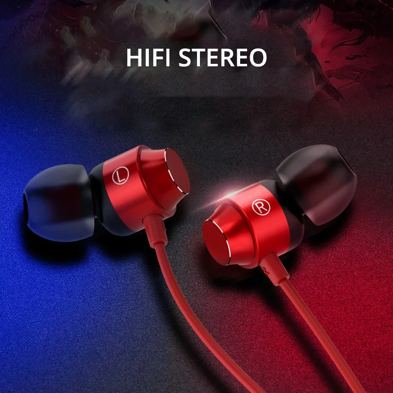 Description Picture 3 of itemEARDECO 3.5mm Wired Headphones with Microphone HiFi Bass Wired Earphone Stereo Music Headphone Headset Mp3 Sport Phone Earbuds