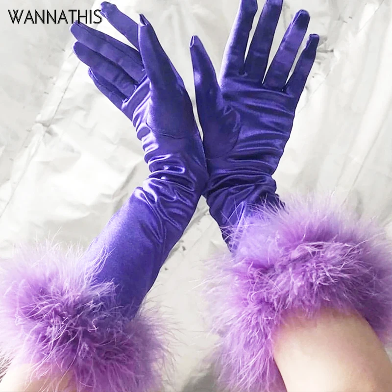 WannaThis Party Gloves Women Full Finger Spliced Fluffy Keep Warmn Solid Color Elegant Plush Wrist Mittens Gloves Hand Warmer
WannaThis Party Gloves Women Full Finger Spliced Fluffy Keep Warmn Solid Color Elegant Plush Wrist Mittens Gloves Hand Warmer
