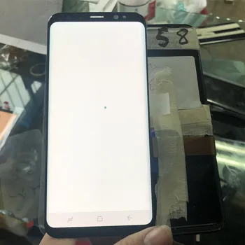 SUPER AMOLED S8 LCD frame For SAMSUNG Galaxy S8 G950 G950F Display Touch Screen Digitizer with small burn-in shadow dead pixel
SUPER AMOLED S8 LCD frame For SAMSUNG Galaxy S8 G950 G950F Display Touch Screen Digitizer with small burn-in shadow dead pixel