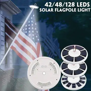 42/48/128 LEDs Solar Light Outdoors Flagpole Light Waterproof Flagpole Solar Lamp Garden Solar Light Umbrella Downlight
42/48/128 LEDs Solar Light Outdoors Flagpole Light Waterproof Flagpole Solar Lamp Garden Solar Light Umbrella Downlight