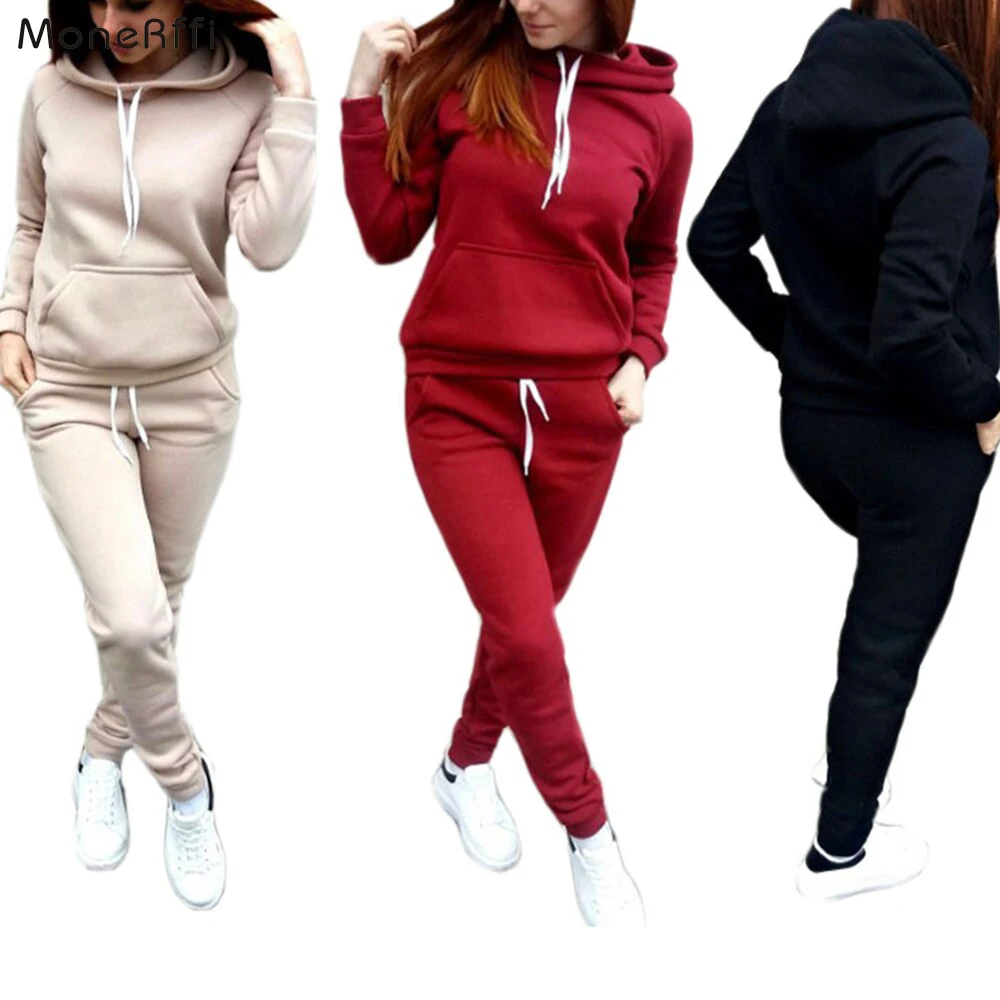 MoneRffi 2 Piece Set Women Hoodies Pant Clothing Set Warm Newest Clothes Ladies Solid Tracksuit Women Set Top Pants Suit Female
MoneRffi 2 Piece Set Women Hoodies Pant Clothing Set Warm Newest Clothes Ladies Solid Tracksuit Women Set Top Pants Suit Female