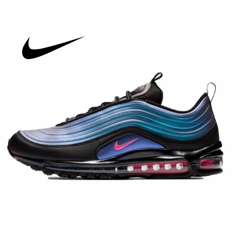 

Original Authentic Nike Air Max 97 LX Men's Running Shoes Fashion Outdoor Sports Shoes Breathable Comfort 2019 New AV1165-001