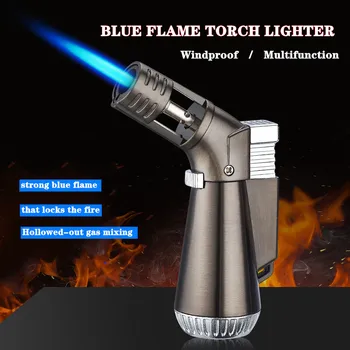 Delicate Metal Small Spray Gun Welding Torch Butane Wind-proof Strong Blue Flame Turbo Lighter Draw Multifunction Igniter
Delicate Metal Small Spray Gun Welding Torch Butane Wind-proof Strong Blue Flame Turbo Lighter Draw Multifunction Igniter