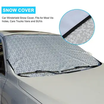 

Magnetic Car Frost Windscreen Snow Ice Shield Cover Auto Sunshade Universal Car Sun Protector For Vehicles Trucks And SUVs