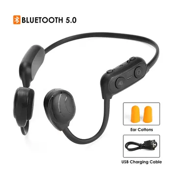 AS10 Bone Conduction Headset IPX5 Waterproof Bluetooth 5.0 Headphones with Microphone Handsfree Calling Outdoor Sports Earphones
AS10 Bone Conduction Headset IPX5 Waterproof Bluetooth 5.0 Headphones with Microphone Handsfree Calling Outdoor Sports Earphones