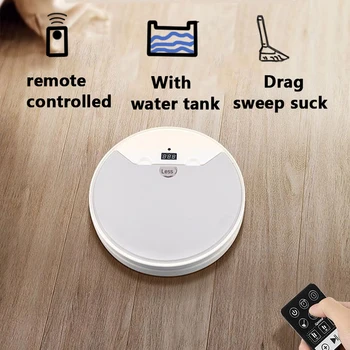 Robot vacuum cleaner usb sweeping robot remote control Smart multifunction Drag sweep suck With water tank floor vacuum cleaner
Robot vacuum cleaner usb sweeping robot remote control Smart multifunction Drag sweep suck With water tank floor vacuum cleaner