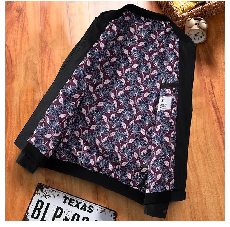 5XL Mens Jacket Autumn Bomber Jacket Coat Male Korean Japan Style Jacket Stand Baseball Collar Fashion Brand Hip Hop Streetwear 13