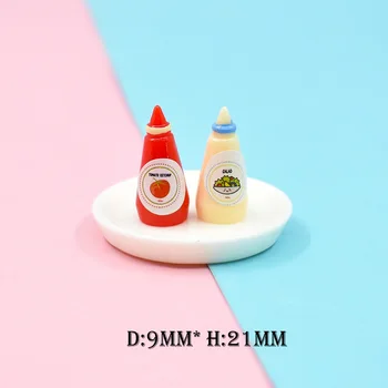 3D Mini Resin Ketchup Salad Dressing Cabochon Imitation Food Art Supply Decoration Charm Craft Doll House Toy Accessories
3D Mini Resin Ketchup Salad Dressing Cabochon Imitation Food Art Supply Decoration Charm Craft Doll House Toy Accessories