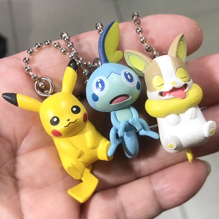 Pokemon Brilliant Diamond Figure Pendant Pikachu Sobble Capsule Toys Chain Action Figure Mini Toys
Pokemon Brilliant Diamond Figure Pendant Pikachu Sobble Capsule Toys Chain Action Figure Mini Toys