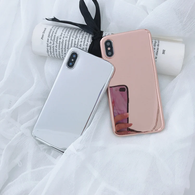 Simple plating mirror phone Cases for iphone X XR XS XS Max shiny silicone Case For iphone 6 6s 7 8 7plus back cover
Simple plating mirror phone Cases for iphone X XR XS XS Max shiny silicone Case For iphone 6 6s 7 8 7plus back cover