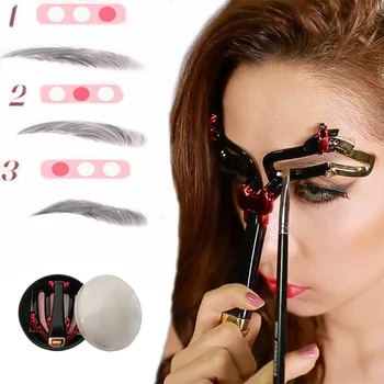 NEW Adjustable Eyebrow Shapes Set Makeup Model Template Tool Eyebrow Shaping Stencils Template Eyebrow Defining Makeup Tools
NEW Adjustable Eyebrow Shapes Set Makeup Model Template Tool Eyebrow Shaping Stencils Template Eyebrow Defining Makeup Tools