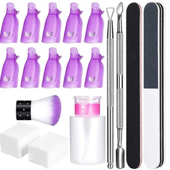 Cuticle Pusher Manual Polishing Pump Bottle Reusable Practical Accessories Wipes DIY Professional Nail Polish Remover Tool Set
Cuticle Pusher Manual Polishing Pump Bottle Reusable Practical Accessories Wipes DIY Professional Nail Polish Remover Tool Set