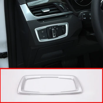 Car Accessories ABS Matte Chrome Head light Headlight Switch Button Cover Trim For BMW X1 F48 2016-2019 & X2 F47 2016-2019
Car Accessories ABS Matte Chrome Head light Headlight Switch Button Cover Trim For BMW X1 F48 2016-2019 & X2 F47 2016-2019