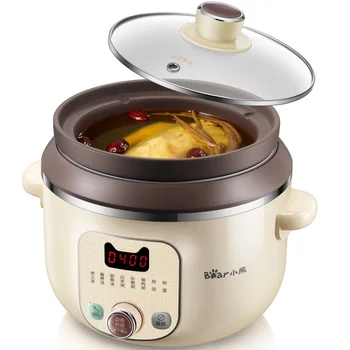 220V Automatic Household Electric Stewing Pot Multi Cooker Stewing Soup Porridge Purple Clay Material Inner EU/AU/UK Plug
220V Automatic Household Electric Stewing Pot Multi Cooker Stewing Soup Porridge Purple Clay Material Inner EU/AU/UK Plug