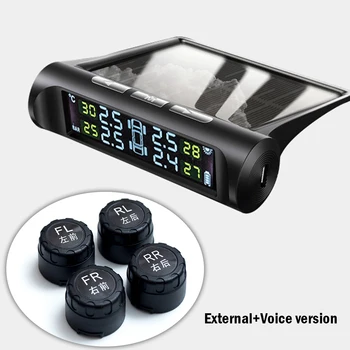 C240 Car TPMS Tyre Pressure Monitoring System Solar Power Tyre Pressure System Digital LCD Display Auto Security Alarm
C240 Car TPMS Tyre Pressure Monitoring System Solar Power Tyre Pressure System Digital LCD Display Auto Security Alarm