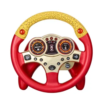 Simulation Small Steering Wheel Toy Kids Children Copilot Simulated Driving Steering Wheel Early Education Puzzle Sound Toy Gift
Simulation Small Steering Wheel Toy Kids Children Copilot Simulated Driving Steering Wheel Early Education Puzzle Sound Toy Gift