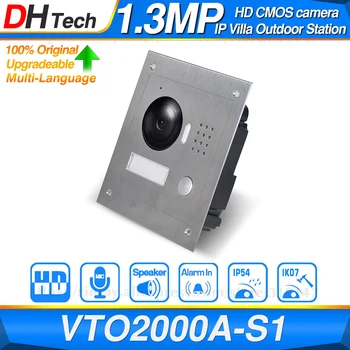 Dahua Original VTO2000A-S1 Video Door Bell POE Metal IP Villa Outdoor Station Video Intercom Night Vision Replace DH-VTO2000A
Dahua Original VTO2000A-S1 Video Door Bell POE Metal IP Villa Outdoor Station Video Intercom Night Vision Replace DH-VTO2000A